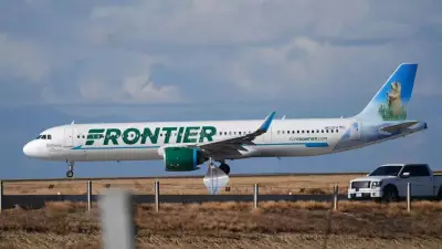 Person killed after jumping fence, hit by Frontier Airlines jet at Denver airport