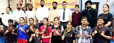 Phagwara Club Players Win 8 Golds at District Wushu Championship