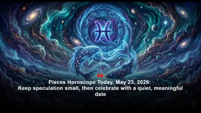 Pisces Daily Horoscope: Romance and Career Luck on May 23, 2026