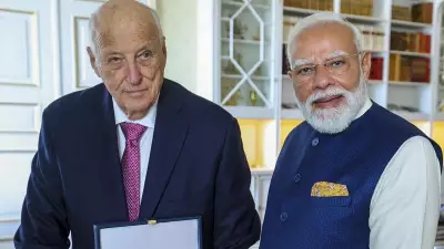 PM Modi Conferred Norway's Highest Civilian Honour Grand Cross of Royal Norwegian Order of Merit