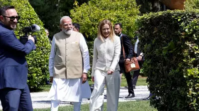 PM Modi Departs for Italy to Attend G7 Summit
