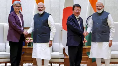 PM Modi Holds Talks with Australian and Japanese Foreign Ministers
