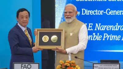 PM Modi Honoured with FAO's Highest Award Agricola Medal in Rome