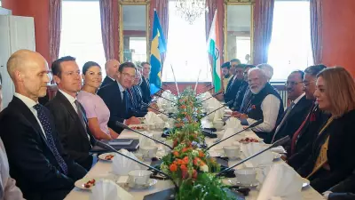 PM Modi on 4th Leg of 6-Day Trip, Heads to Norway for India-Nordic Summit