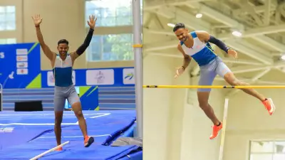 Pole-vaulter Kuldeep Kumar breaks national record with 5.41m jump