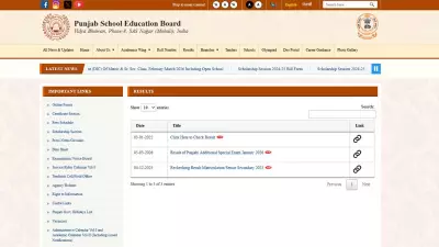 PSEB Punjab Board 10th Result 2026: How to Check at pseb.ac.in