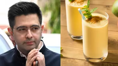 Raghav Chadha's Mango Shake: Almond Milk Twist on Classic Summer Drink