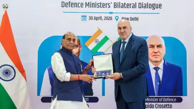 Rajnath Singh, Italian Defence Minister Discuss Bilateral Military Cooperation