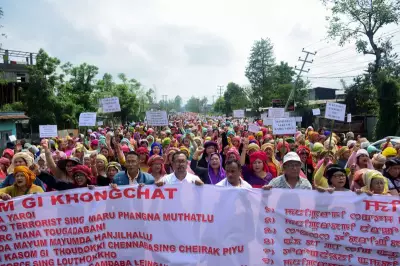 Rallies and Shutdown Mark 3rd Anniversary of Ethnic Conflict in Manipur