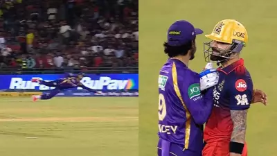 RCB Beat KKR in Raipur, Manish Pandey's Stunning Catch Steals Show