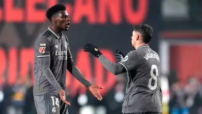 Real Madrid Fine Valverde and Tchouameni After Training Clash