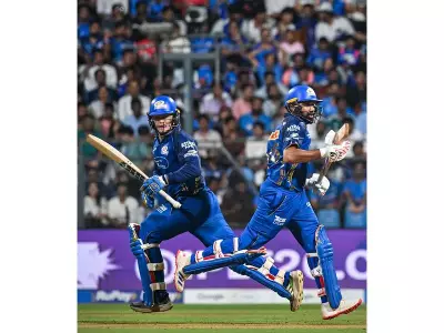 Rohit and Rickelton Create History for MI with Record Stand