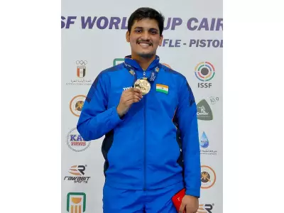 Rudrankksh Patil Wins 10m Air Rifle Gold at Surendra Singh Memorial