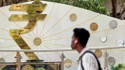 Rupee Falls as Strong Stock Markets Become a Curse for India