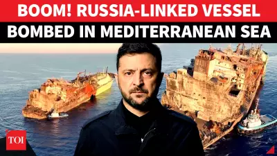Russia-Linked Cargo Ship Bombed in Mediterranean; Moscow Calls It Terrorism