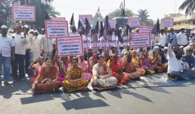 Sangli Farmers Protest Maharashtra Shaktipeeth Expressway with Bike Rally