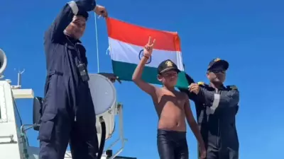 Seven-Year-Old Boy Becomes Youngest to Swim Palk Strait
