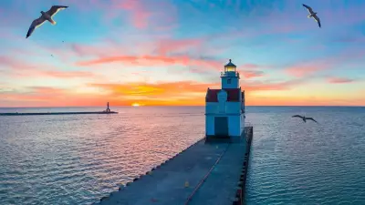 Six Freshwater Lakes Larger Than Rhode Island in North America