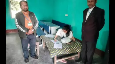 Specially-Abled Girl Arija Ahmed Passes Assam HSLC with Toe Writing, Aims to Become IAS