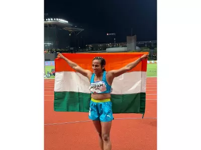 Sprinter Nipam Wins Bronze in 100m on Hong Kong Debut