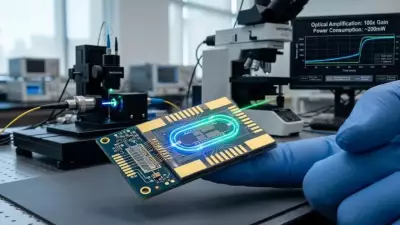 Stanford's Fingertip-Sized Chip Boosts Light Signals 100x with Low Power