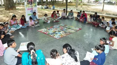 Sunday Library Transforms Mandya Park Into Children's Reading Hub