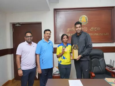Tamil Nadu Sports Minister Gives Rs 10 Lakh Aid to Chess GM R Vaishali
