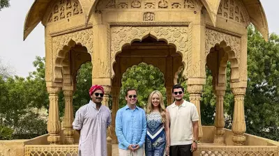Tiffany Trump Explores Jaisalmer's Sonar Fort and City