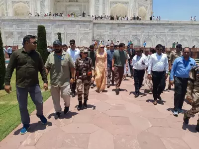 Tiffany Trump, US President's Daughter, Visits Taj Mahal in Agra