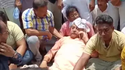 TMC Leader Kalyan Banerjee Attacked Near Police Station in Hooghly
