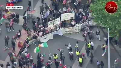 Tommy Robinson Rally Shocked by Sick Charlie Kirk Chant in London