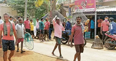 Traditional Kere Bete Fishing Festival Held at Chittur Lake in Shivamogga