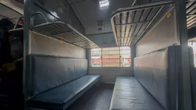 Train Seat Vandalized for Reel: Men Tear Seat Cover, Dangle from Moving Coach