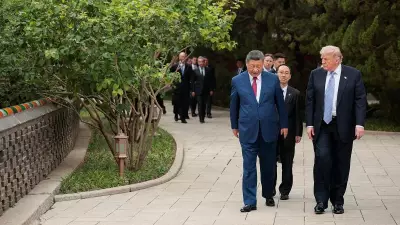 Trump Surprised by Age of Trees During Xi's Secret Garden Tour in China