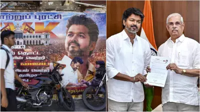 TVK Chief Vijay Meets TN Governor, Stakes Claim to Form Government