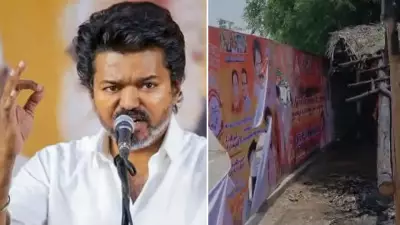 TVK office torched in Trichy ahead of Tamil Nadu election results