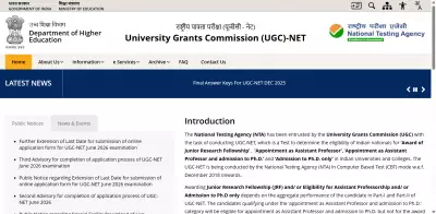 UGC NET June 2026 Correction Window Open Till May 28, Steps Here