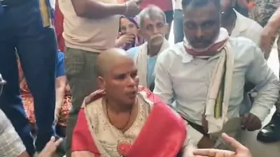 UP BJP Councillor Shaves Head Over Neglect of Ward Development