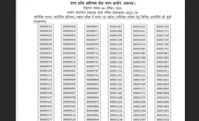 UPSSSC PET Result 2026 Released for Forest Guard, Wildlife Guard, Enforcement Constable