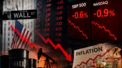 US stocks fall as oil surge, inflation fears, AI selloff hit Wall Street