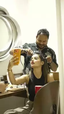 Ushasi Ray Prepares for Calcutta Times Summer Special Photoshoot