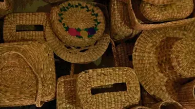 Water Hyacinth Crafts Empower Women Near Assam's Kaziranga Sanctuary