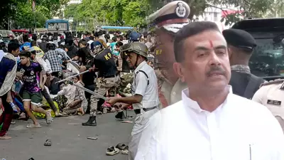 West Bengal CM Suvendu Adhikari Warns After Kolkata Violence, Vows Strict Action