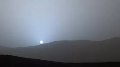 Why Mars Has Stunning Blue Sunsets While Earth Sees Red