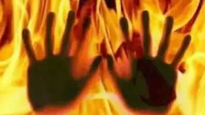 Woman, Lover Arrested for Tying Husband to Cot and Setting Him Ablaze in UP