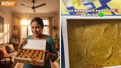 Woman Shows Ladoos Melting in Delhi Heat, Video Goes Viral