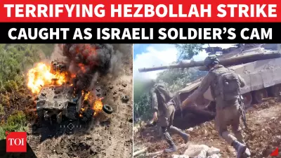Wounded IDF Photographer Captures Hezbollah Drone Strike Chaos in Real-Time Footage