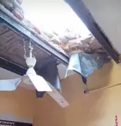10 UKG Students Injured After Wall Collapse on School Roof in Faridabad