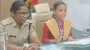 13-Year-Old Tribal Girl Becomes SP for a Day in Bihar's Bagaha