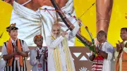 1.5 Lakh Tribal People Rally at Red Fort, Demand De-listing of Converted Tribals